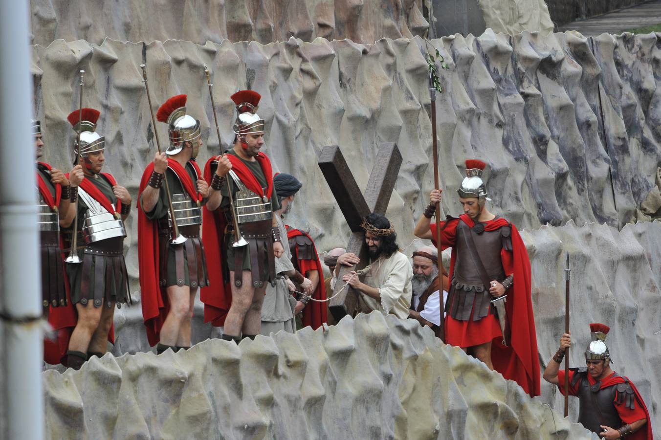 El Vía Crucis viviente en Balmaseda