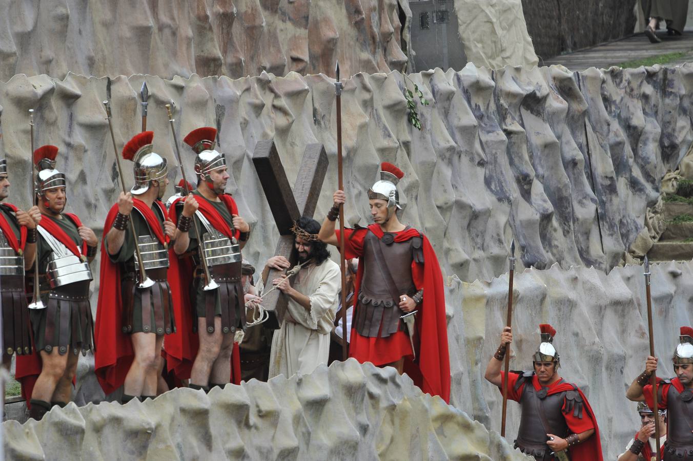 El Vía Crucis viviente en Balmaseda