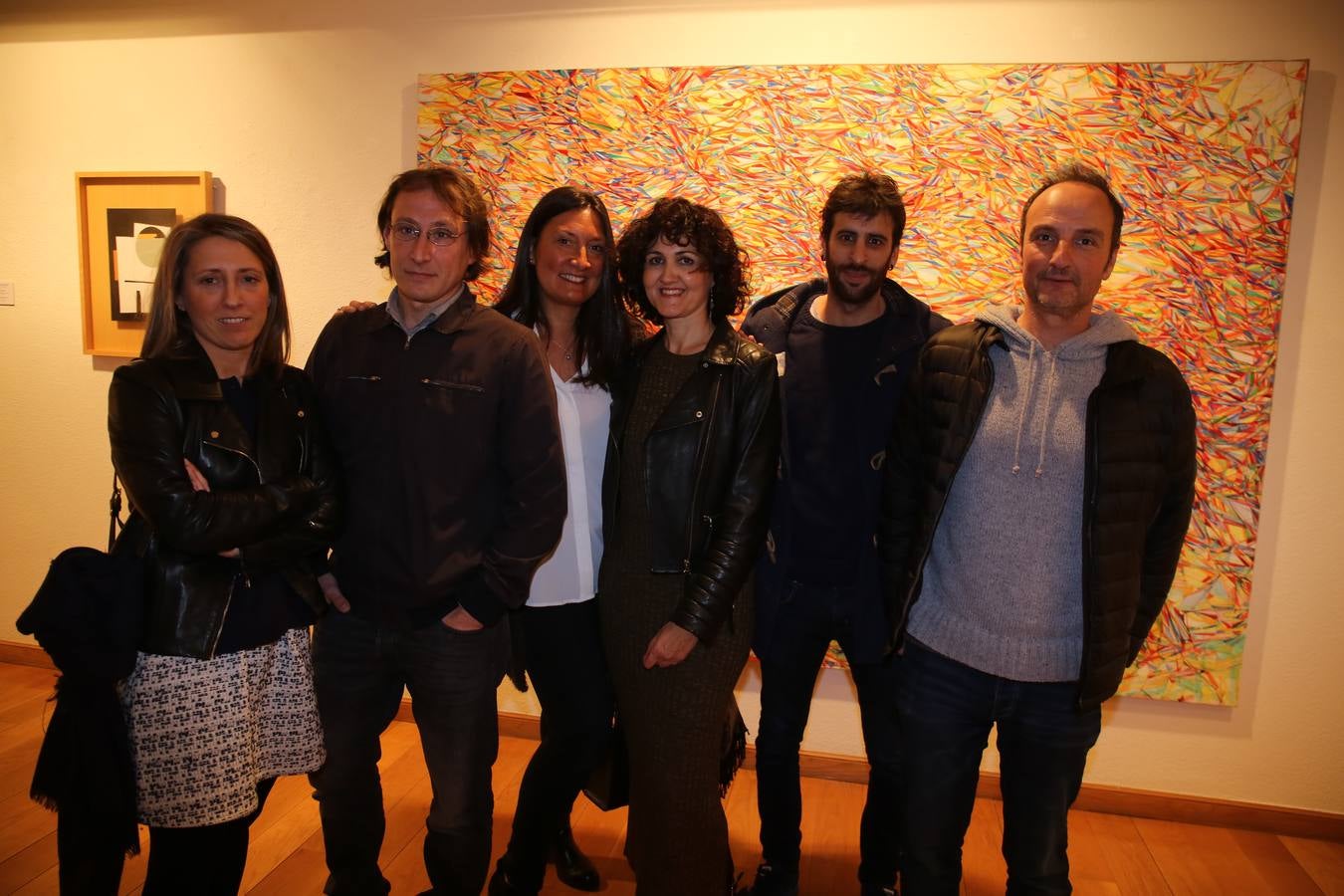 Águeda, Esteban e Ibone Ramos, Yolanda Arduengo, Gorka García Herrero y Txabi Palacios.
