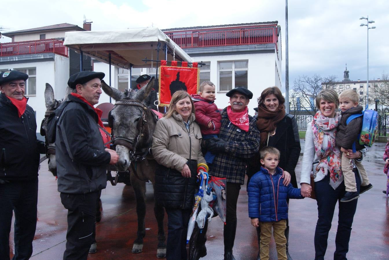 Desde Llodio a El Rocío en mula