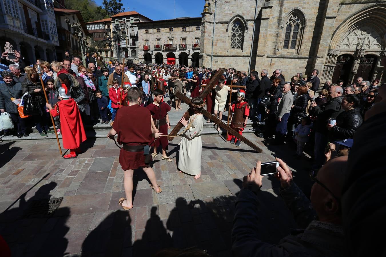 Vía Crucis Txiki en Balmaseda