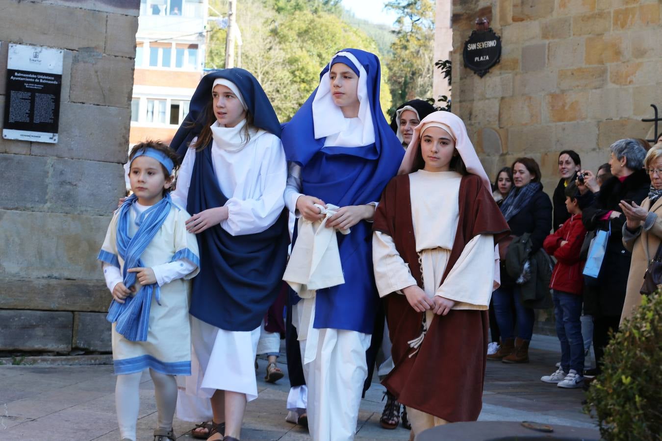 Vía Crucis Txiki en Balmaseda