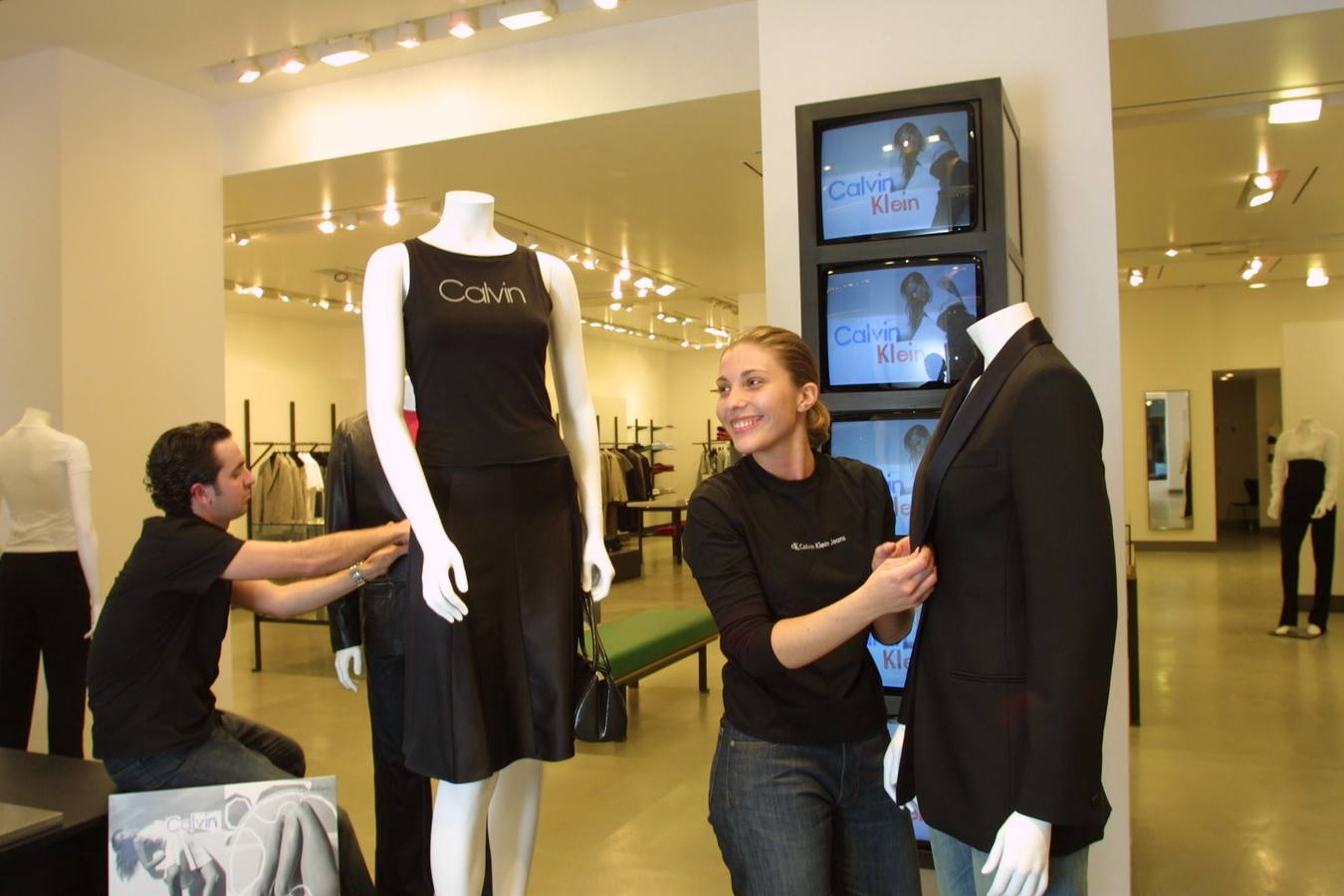 Calvin Klein recaló en la Gran Vía de Bilbao en 1998. Apenas duró un lustro.. 