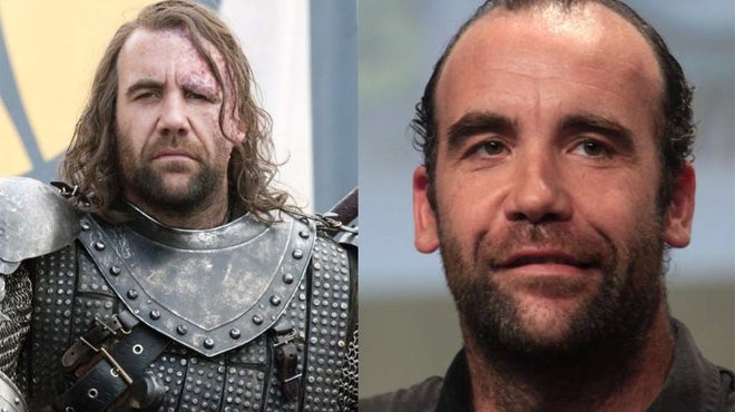 SANDOR CLEGANE (Rory Mccann): A pesar de que domina la interpretación, su verdadera pasión es la música. A pesar de que ha participado en algunas películas, él prefiere la vida de ermitaño en su barco y con sus instrumentos.