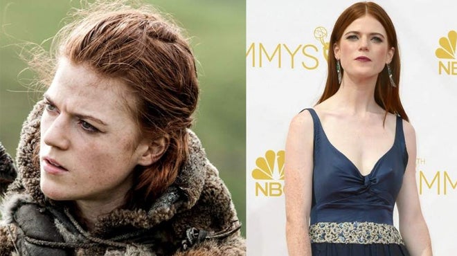 YGRITTE (Rose Leslie): Su muerte ha servido para que la actriz haya aparecido en series y películas como 'Luther'. Está saliendo con el actor que daba vida al querido e idolatrado Jon Snow, Kit Harington.