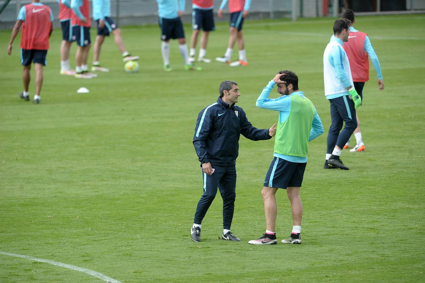 El Athletic ya prepara el partido ante el Celta de Vigo