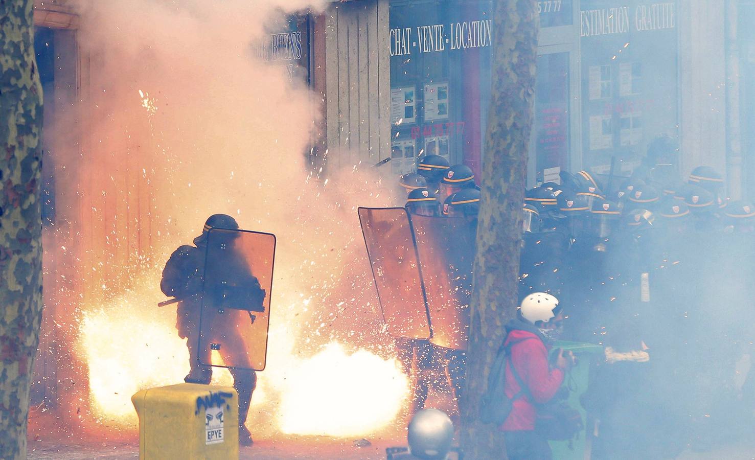 Nueva jornada de protestas en Francia contra la reforma laboral