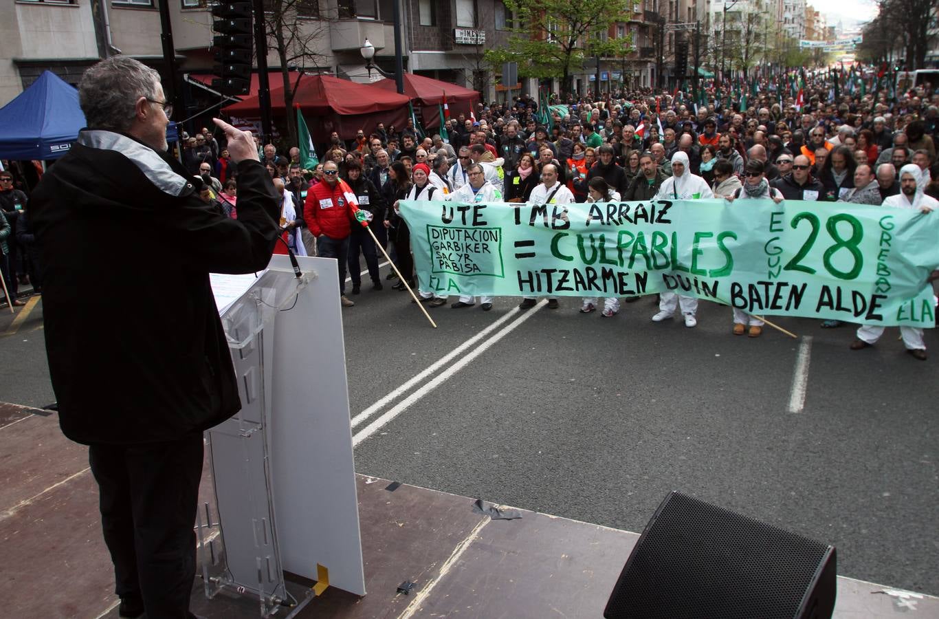 Los sindicatos vascos salen a la calle el 1 de mayo