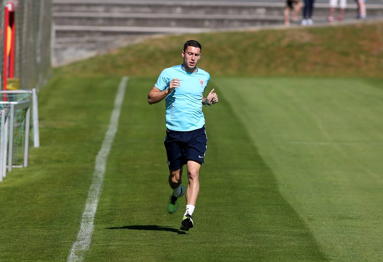 Entrenamiento del Athletic de esta mañana