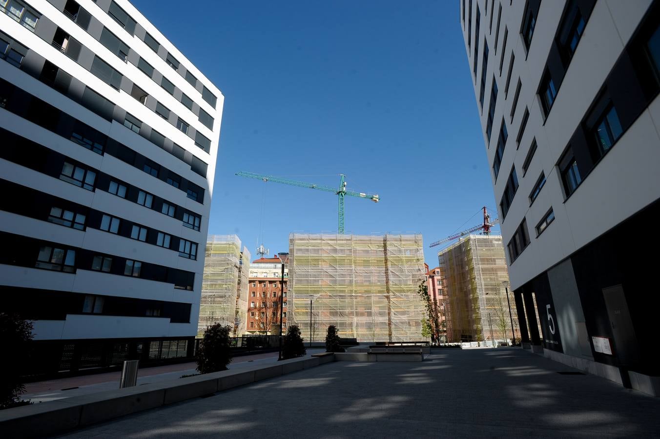 Garrellano, un barrio de Bilbao de altura