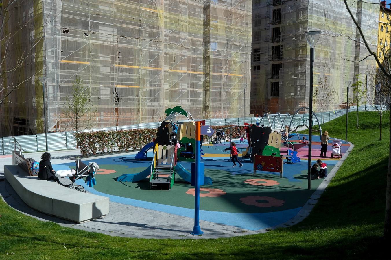 Garrellano, un barrio de Bilbao de altura