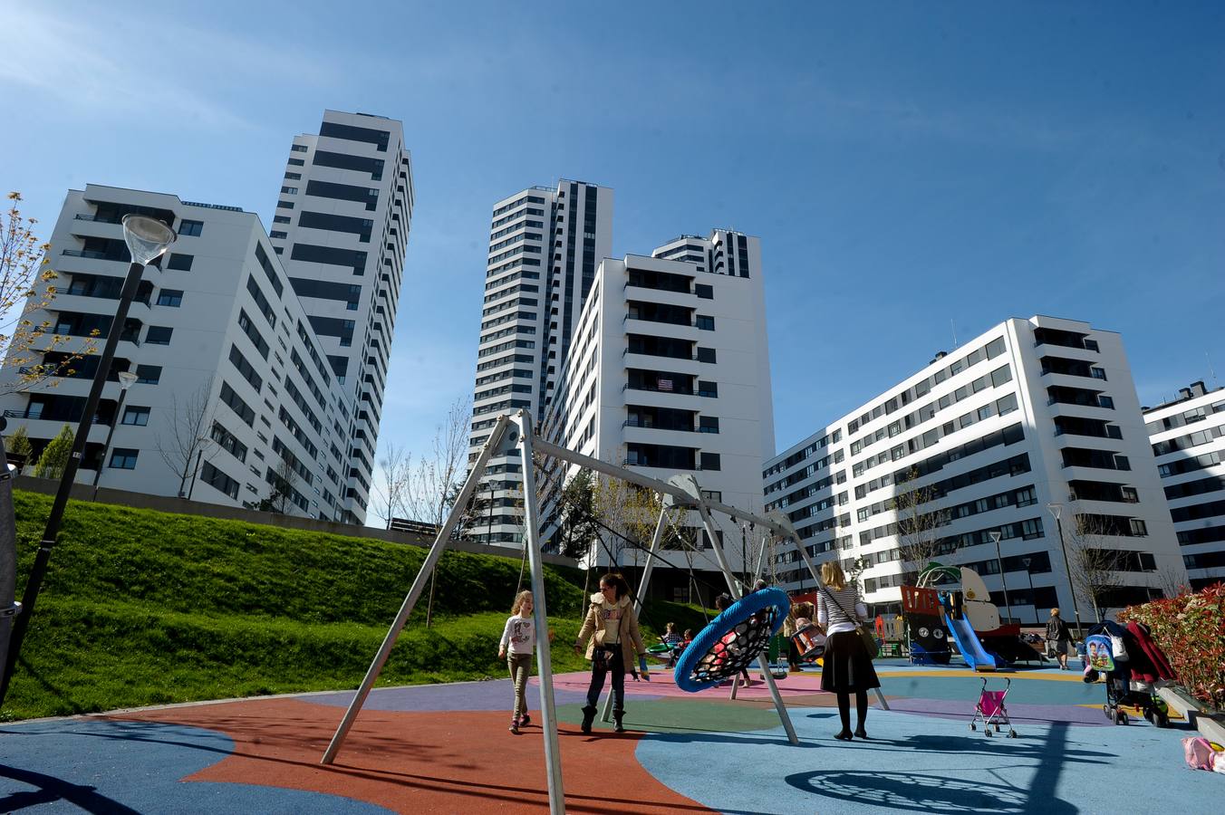 Garrellano, un barrio de Bilbao de altura