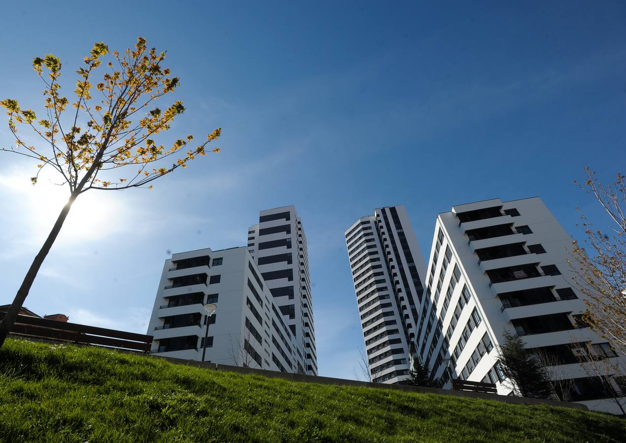 Garrellano, un barrio de Bilbao de altura