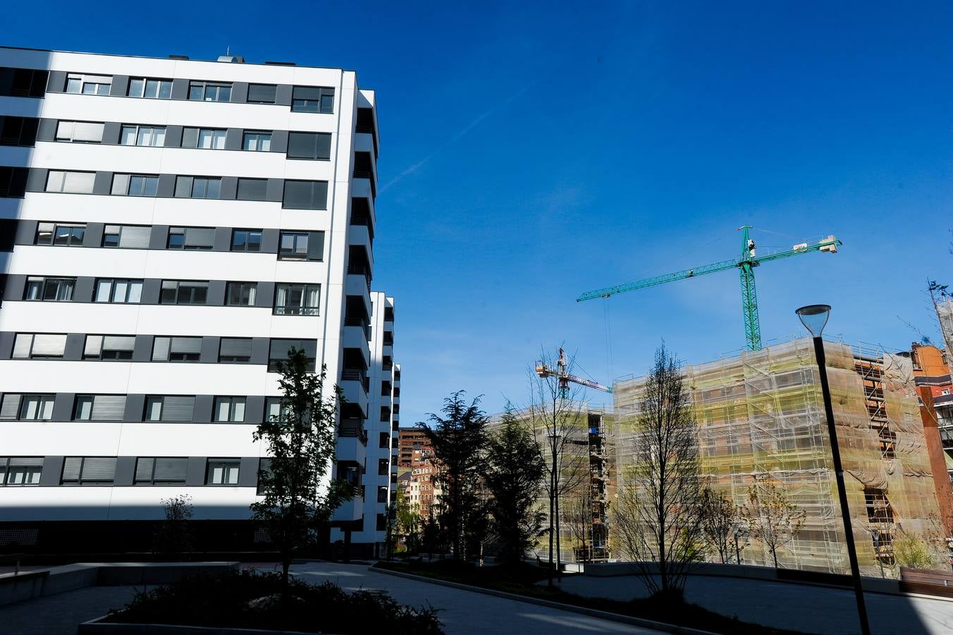 Garrellano, un barrio de Bilbao de altura