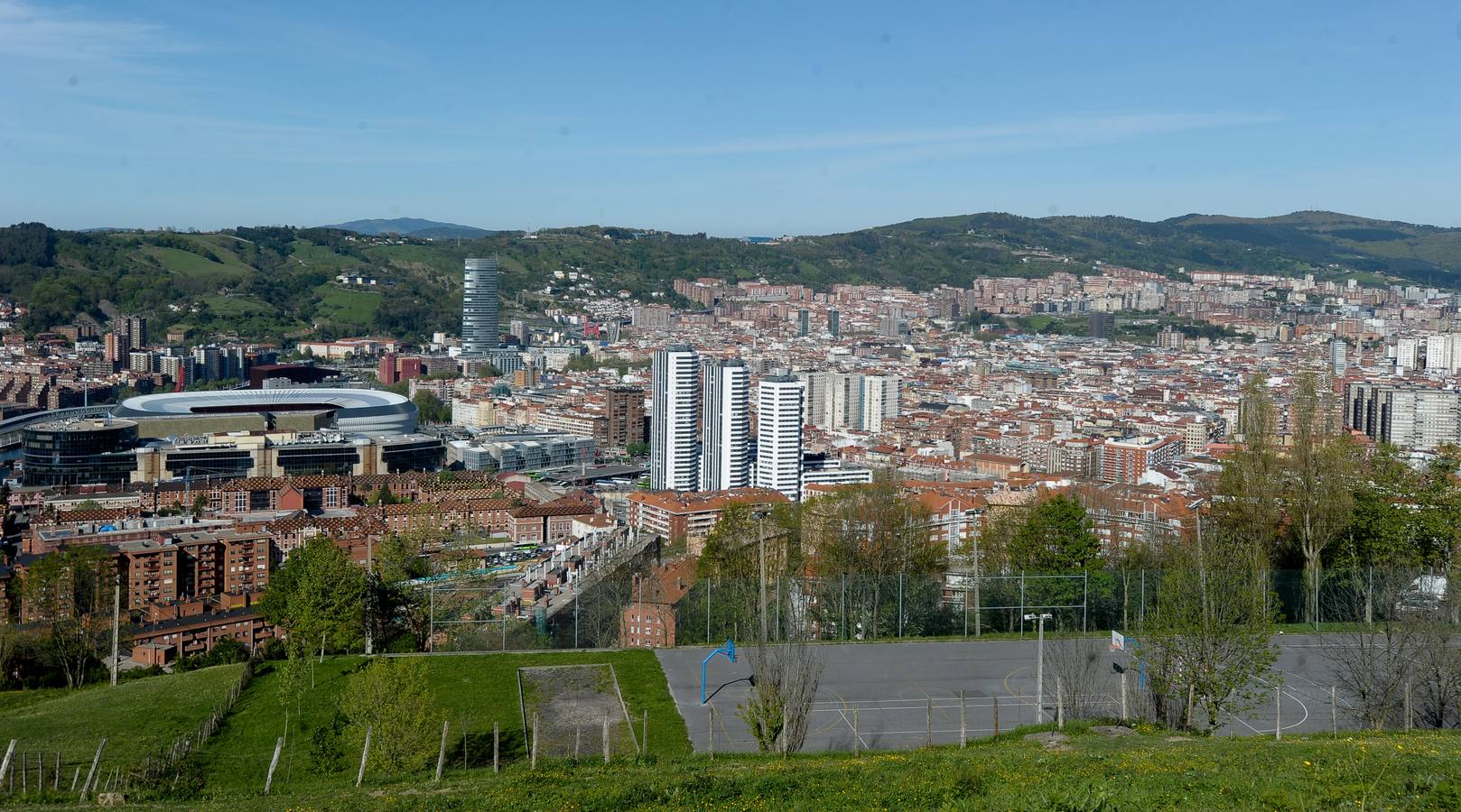 Garrellano, un barrio de Bilbao de altura