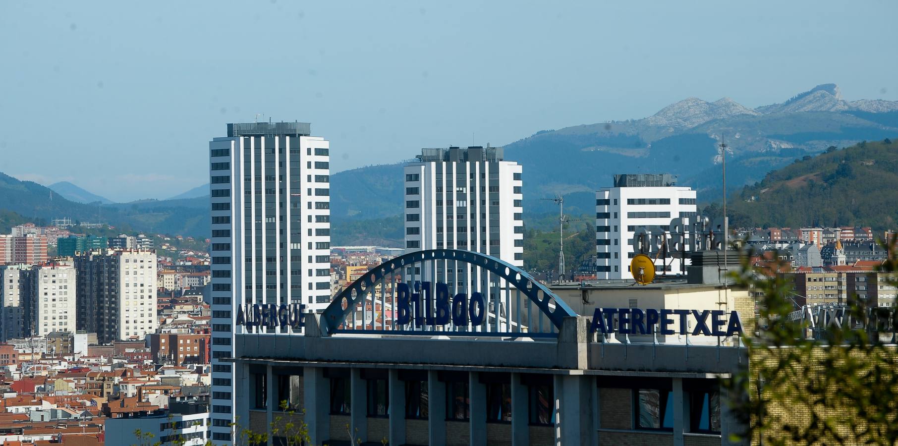 Garrellano, un barrio de Bilbao de altura