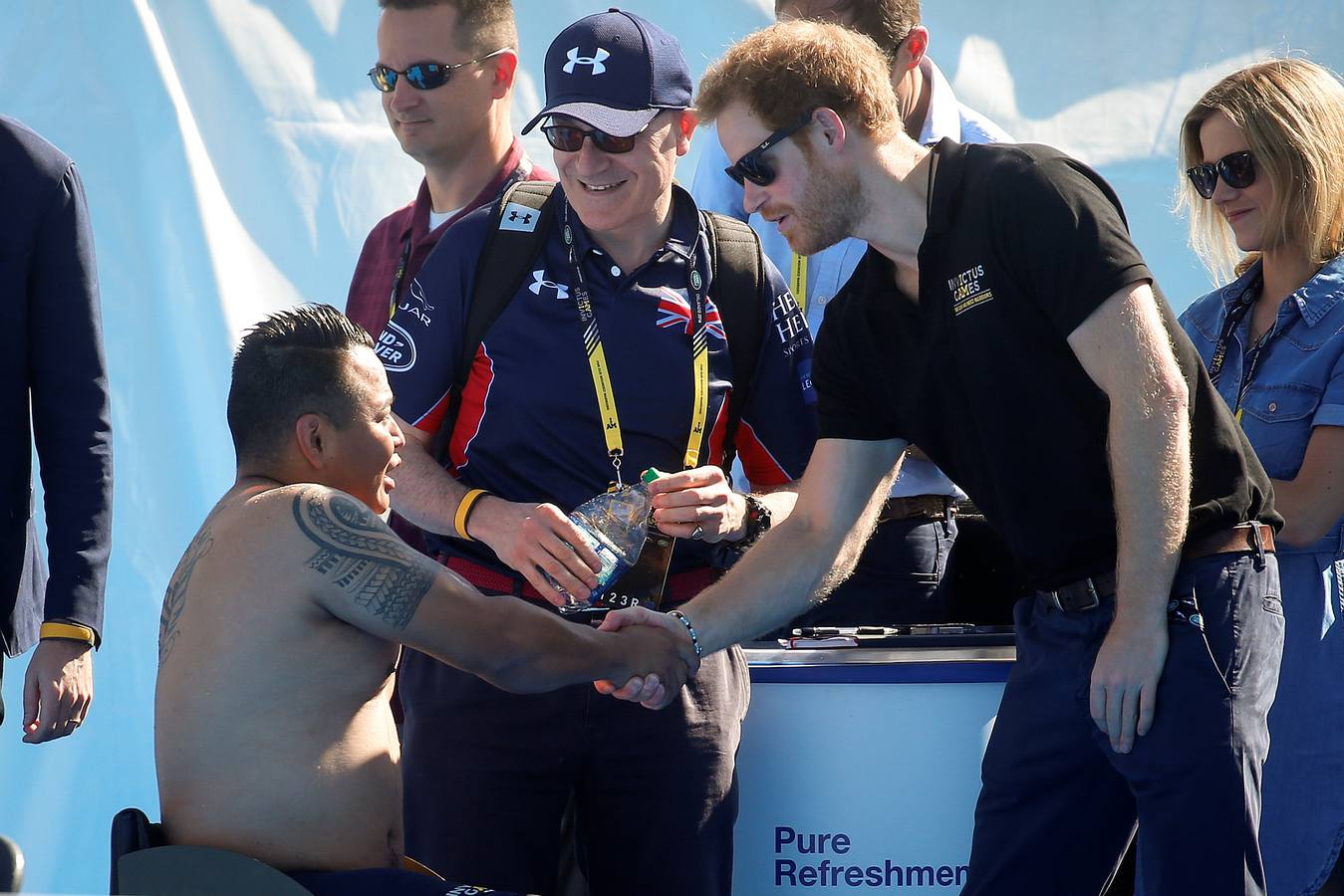 El príncipe Enrique, orgulloso fundador de los Juegos Invictus