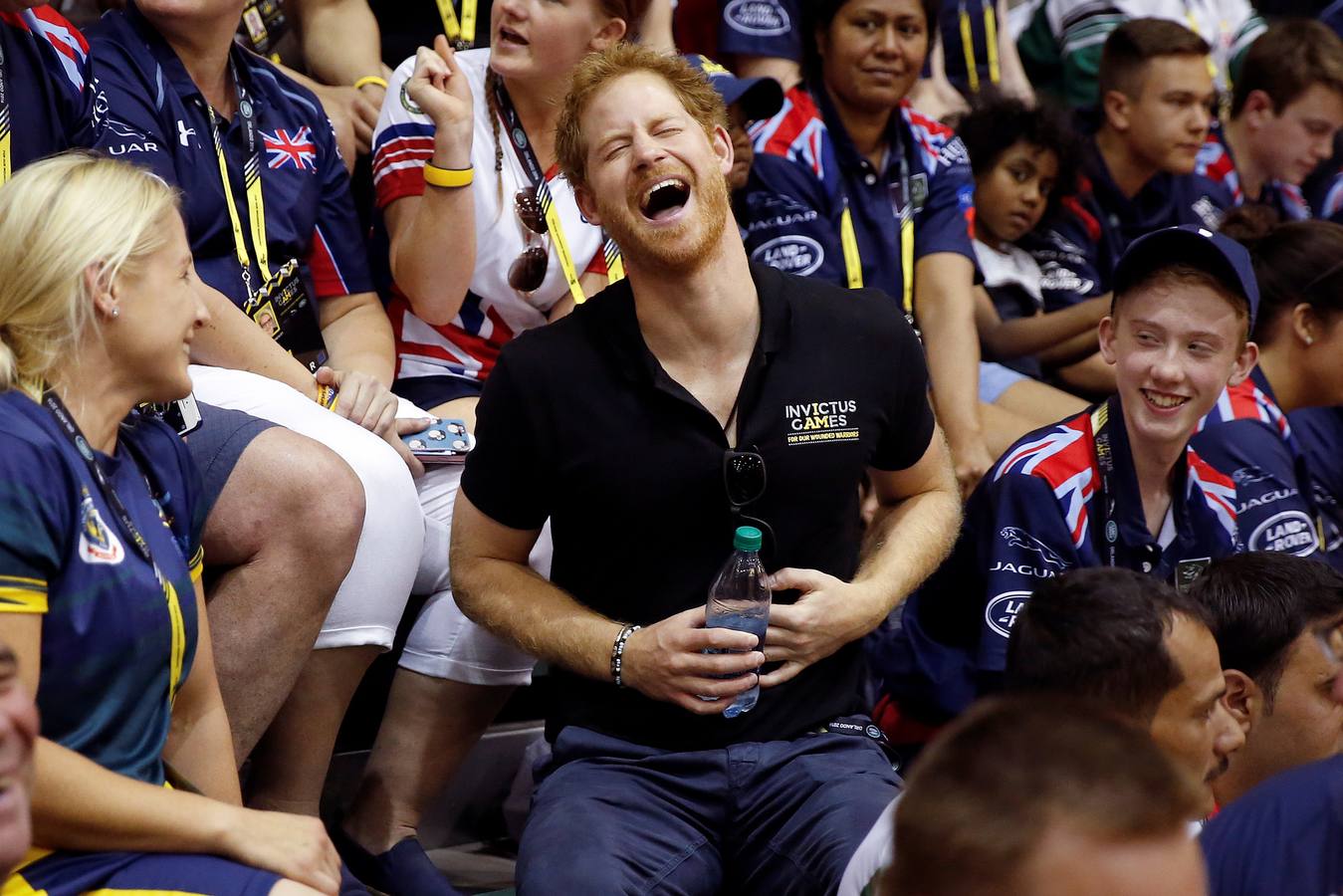 El príncipe Enrique, orgulloso fundador de los Juegos Invictus