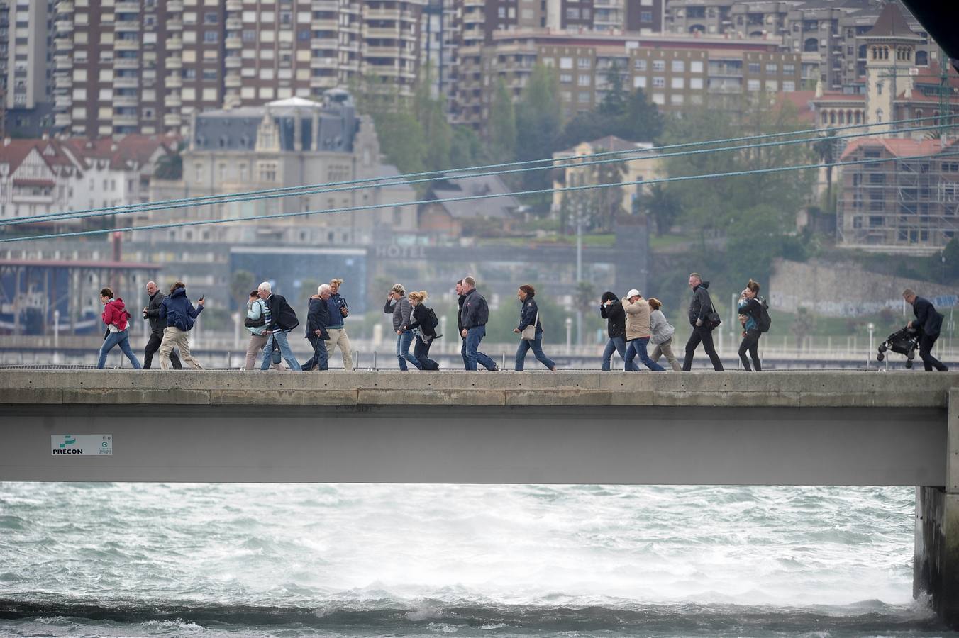 Cerca de 5.000 cruceristas llegan a Getxo