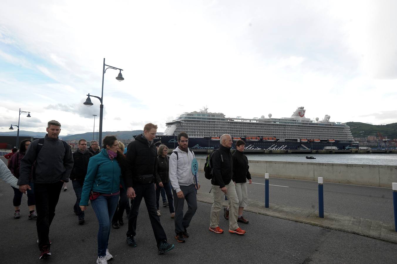 Cerca de 5.000 cruceristas llegan a Getxo