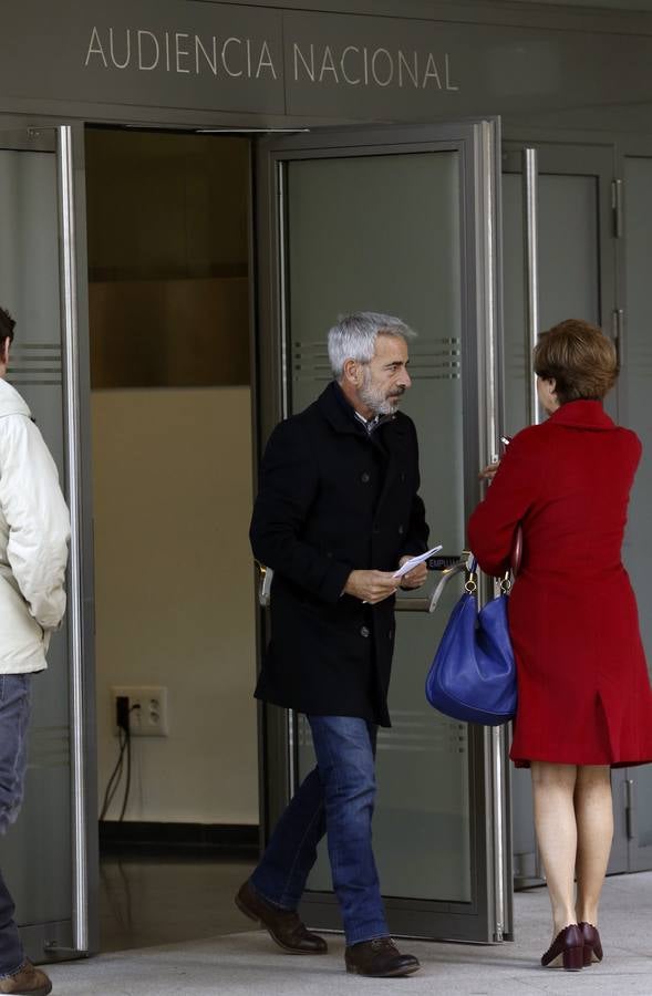 Ana Duato e Imanol Arias recogen en la Audiencia la querella por delito fiscal