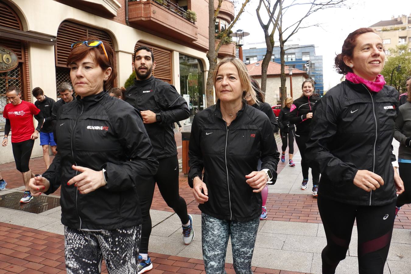 Correr en Vitoria, mejor en grupo