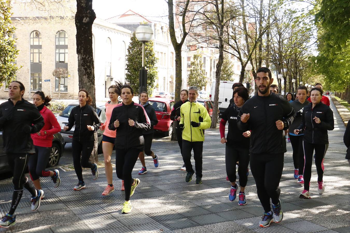 Correr en Vitoria, mejor en grupo