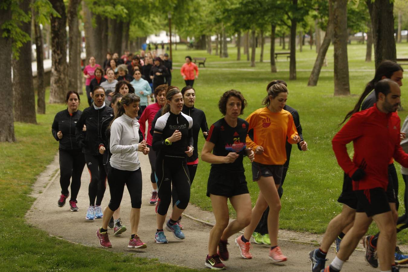 Correr en Vitoria, mejor en grupo
