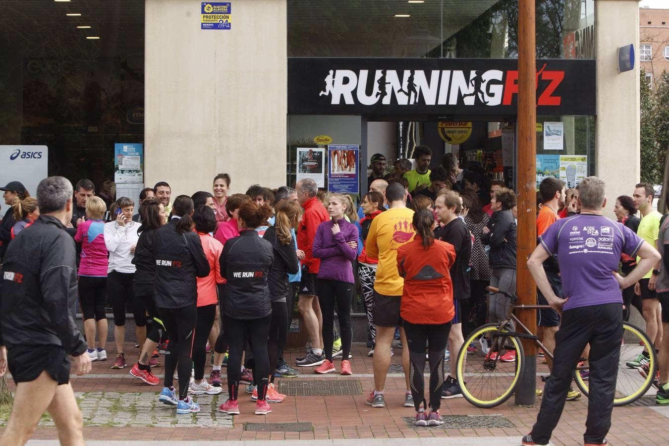 Correr en Vitoria, mejor en grupo
