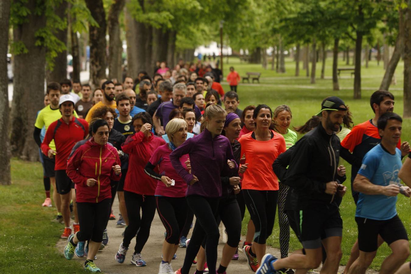 Correr en Vitoria, mejor en grupo