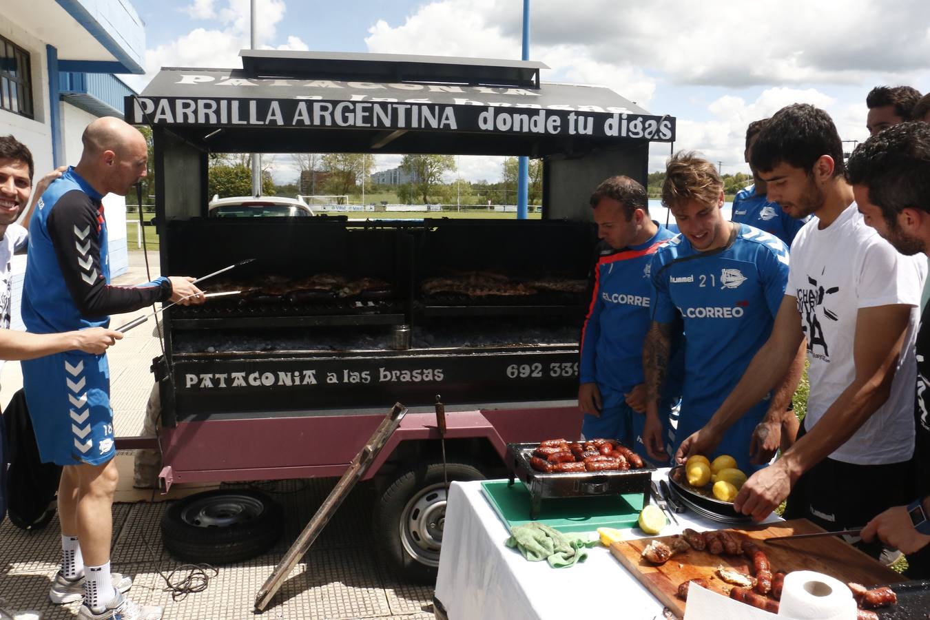 Una parrillada para el ascenso