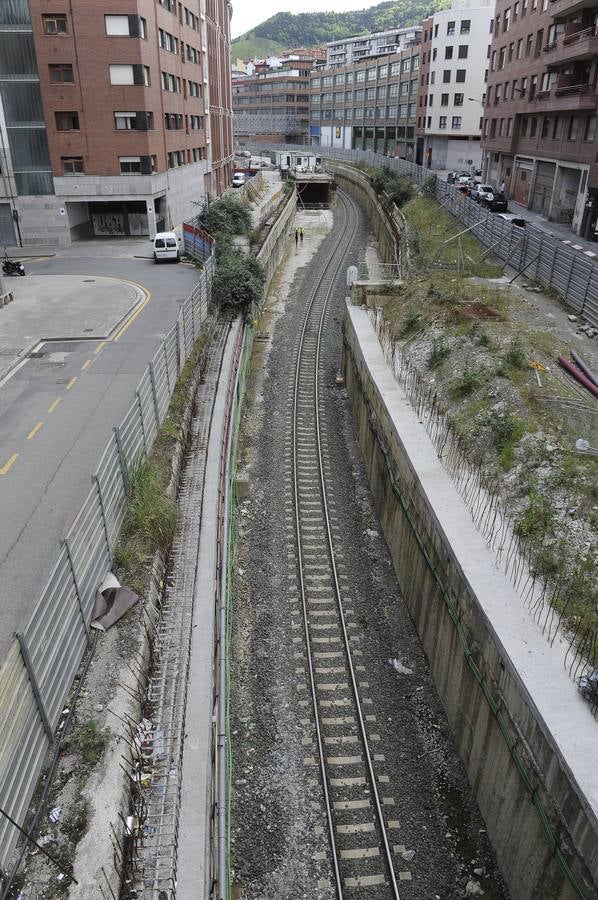 El nuevo trazado subterráneo en Irala