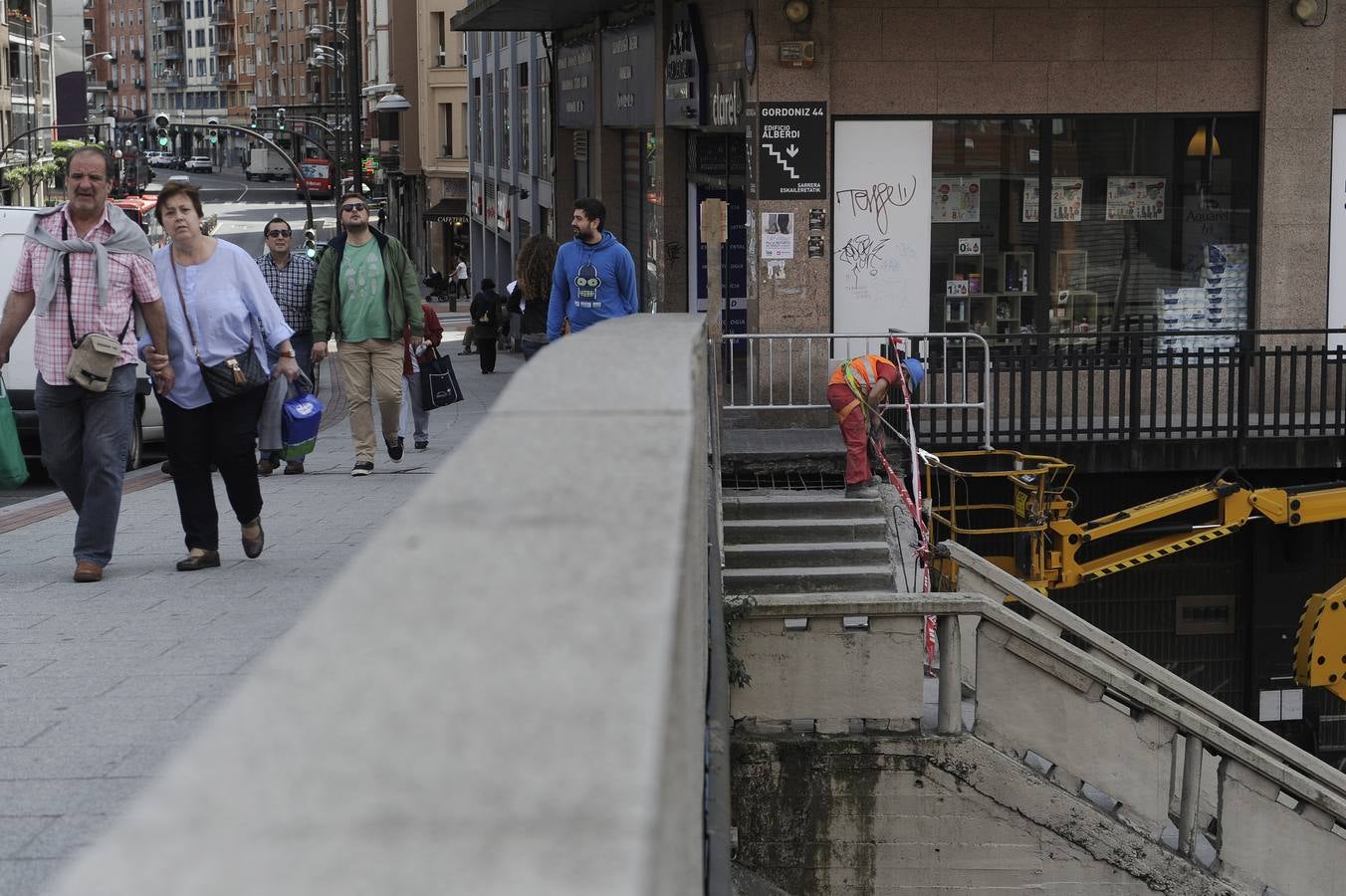 El nuevo trazado subterráneo en Irala