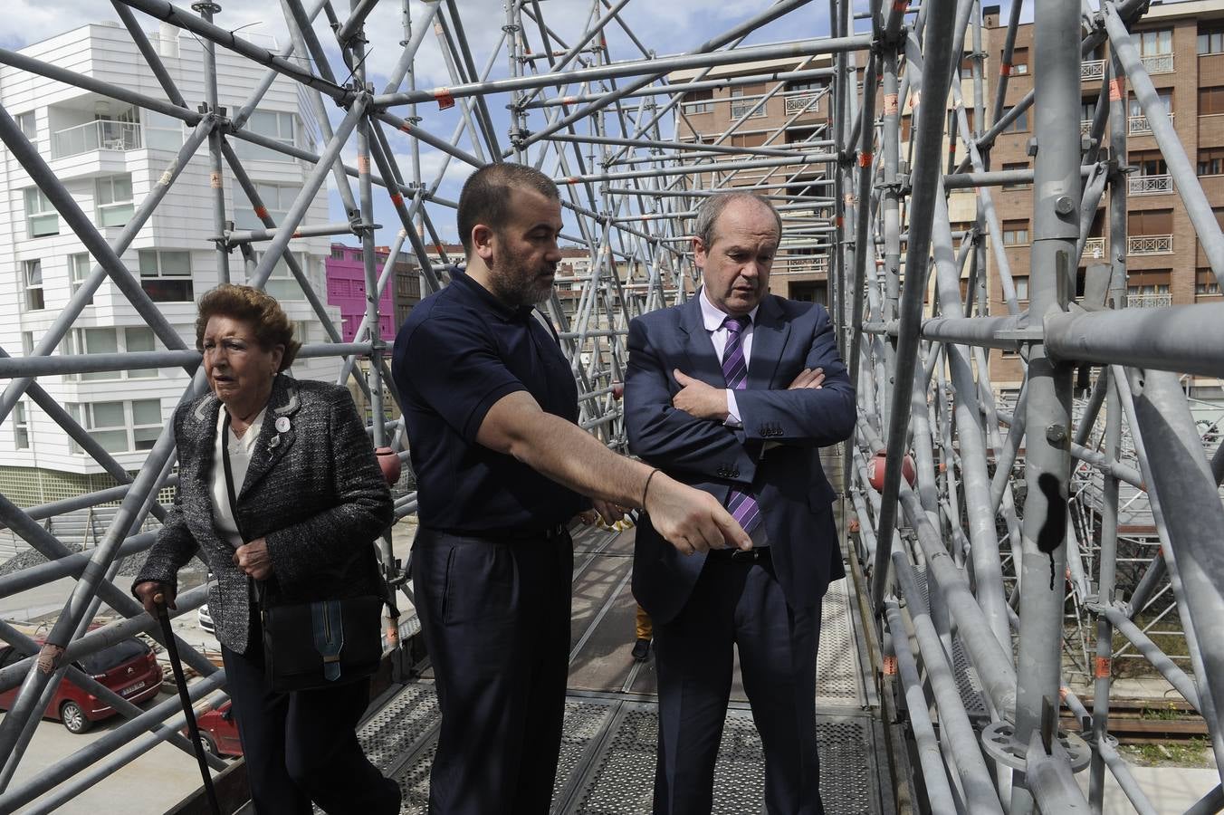 El nuevo trazado subterráneo en Irala