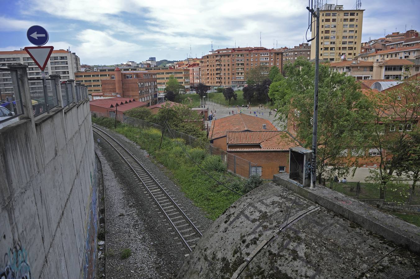 El nuevo trazado subterráneo en Irala