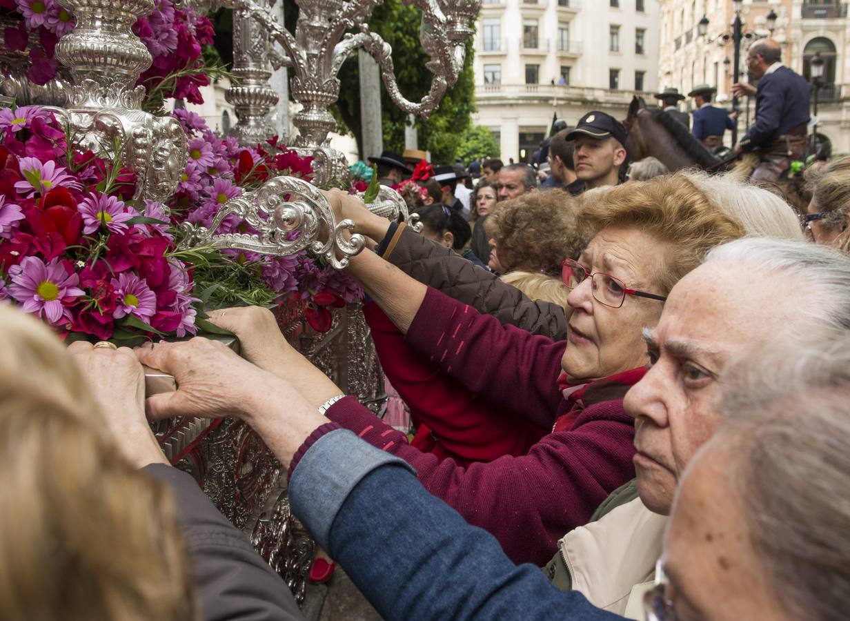 EL ROCÍO, DESLUCIDO POR LA LLUVIA