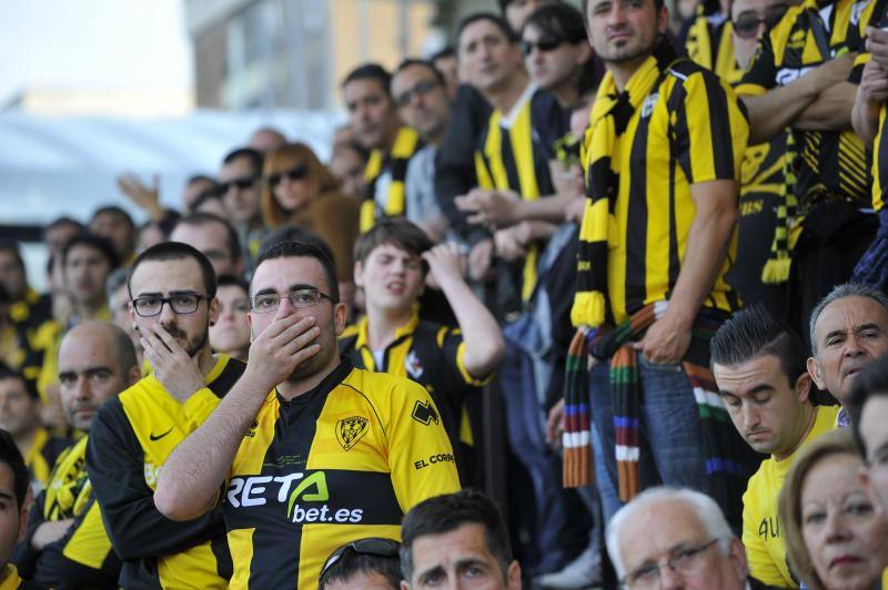 La afición se vuelca con el derbi