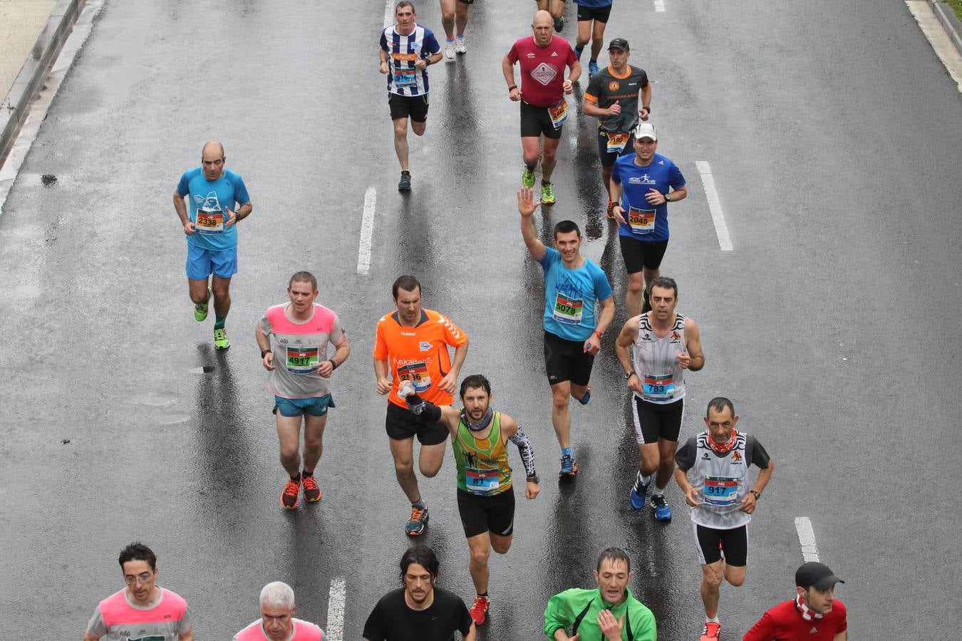 Maratón Martín Fiz a su paso por El Boulevard y la Avenida