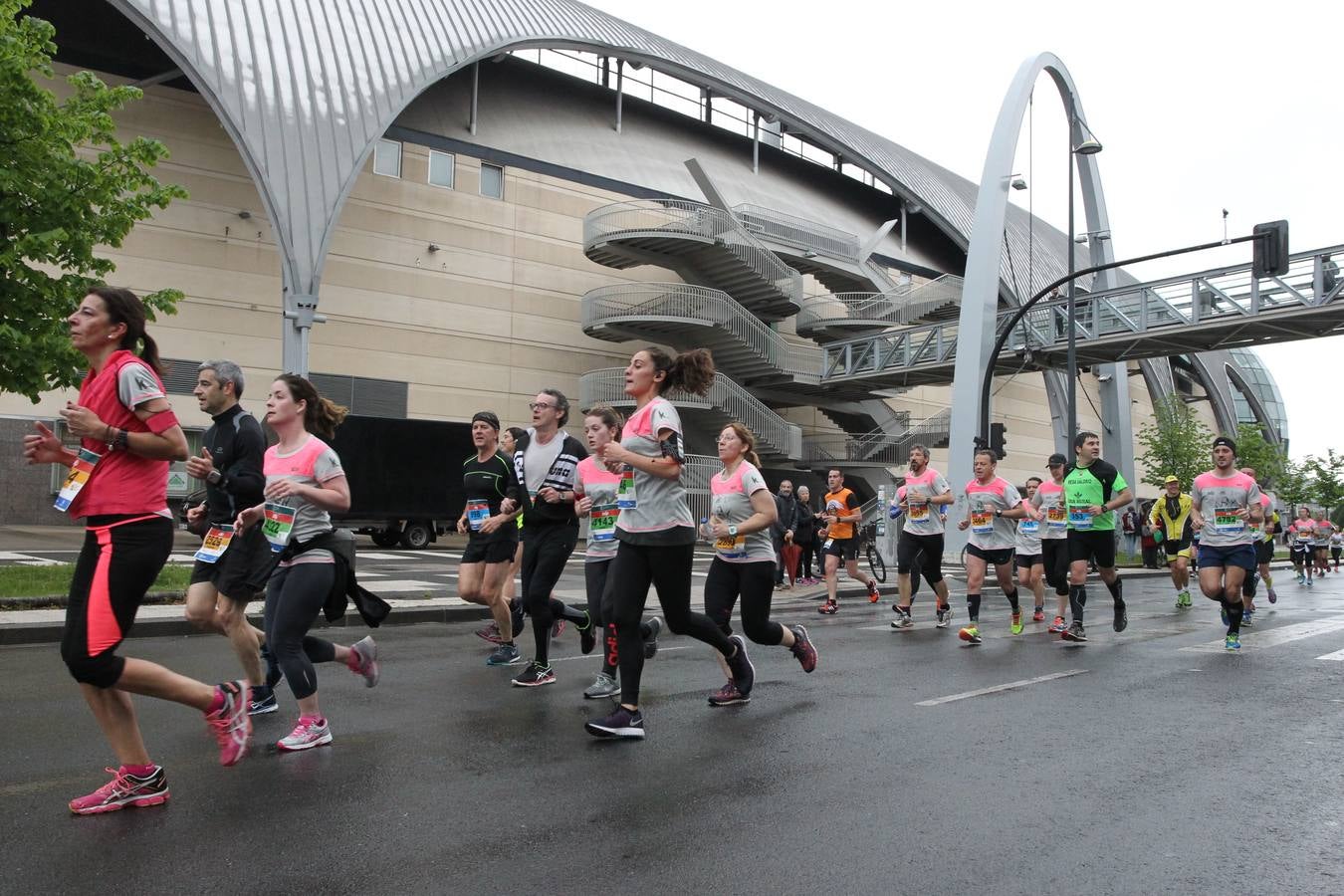Maratón Martín Fiz a su paso por El Boulevard y la Avenida