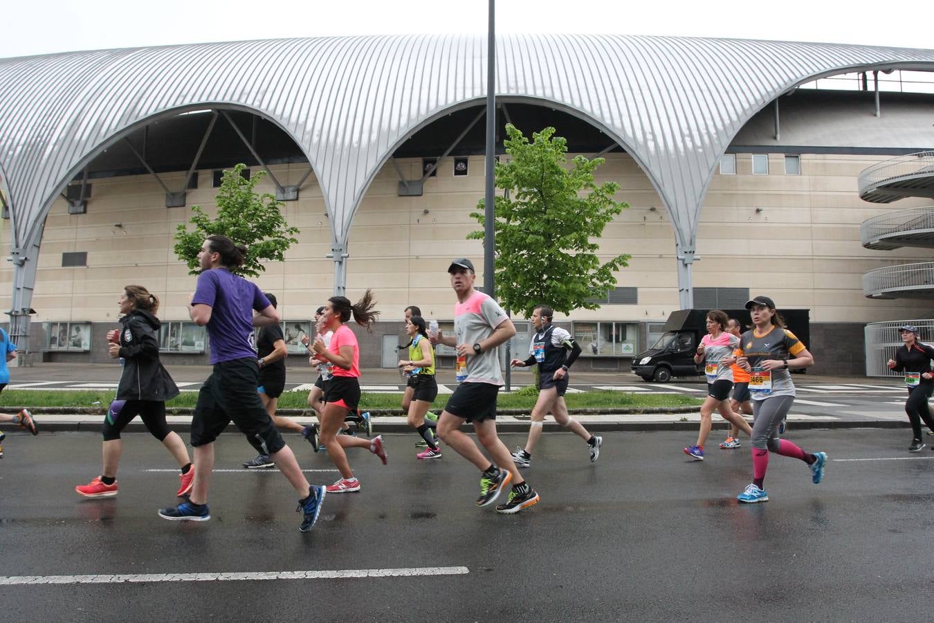 Maratón Martín Fiz a su paso por El Boulevard y la Avenida