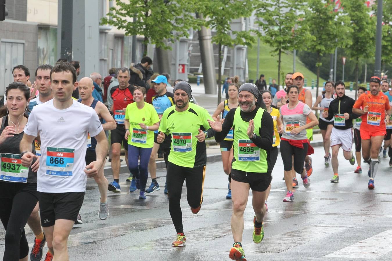Maratón Martín Fiz a su paso por El Boulevard y la Avenida