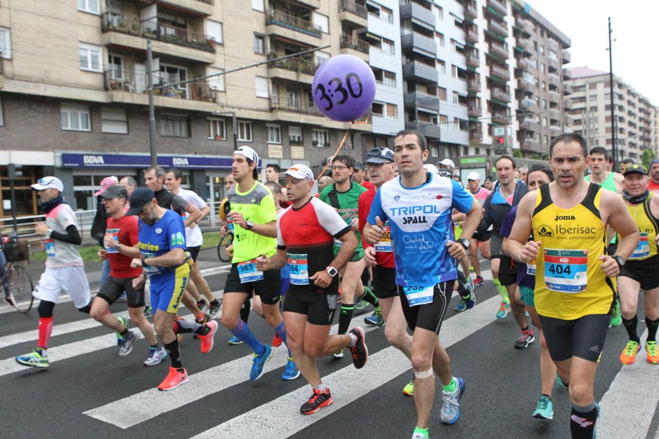 Maratón Martín Fiz a su paso por El Boulevard y la Avenida