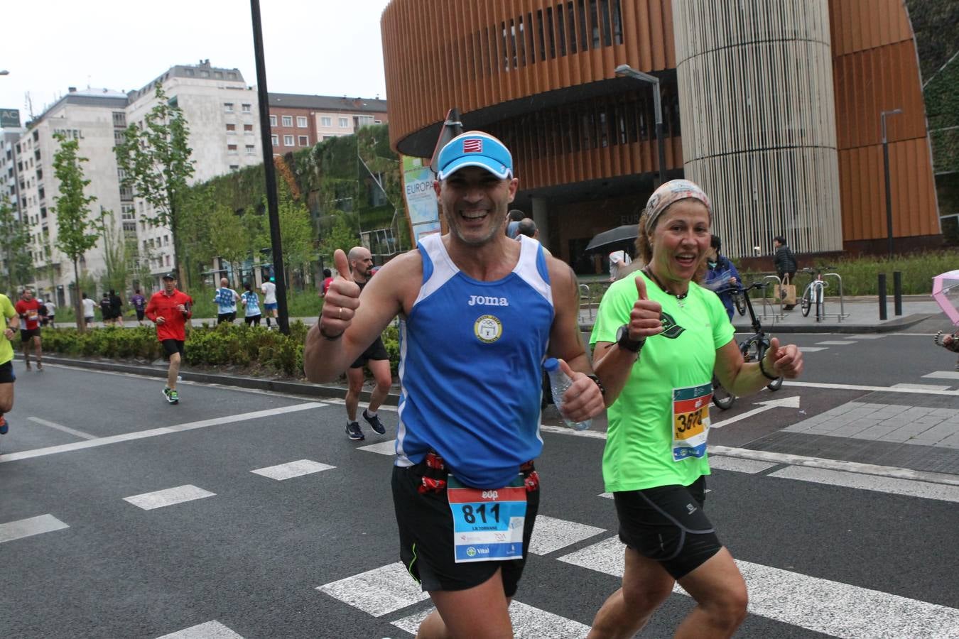 Maratón Martín Fiz a su paso por El Boulevard y la Avenida