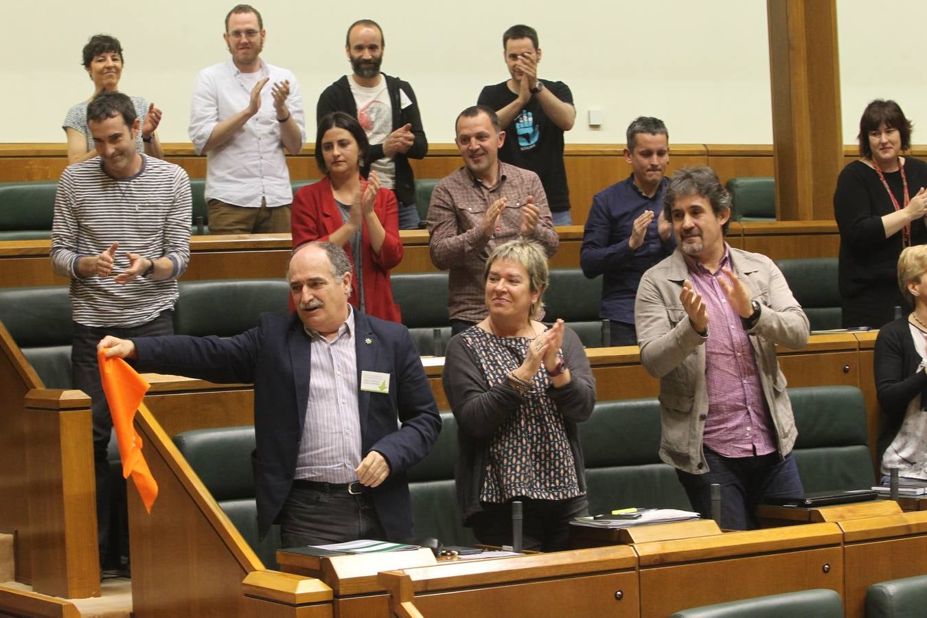 Último pleno de Hasier Arraiz en el Parlamento vasco