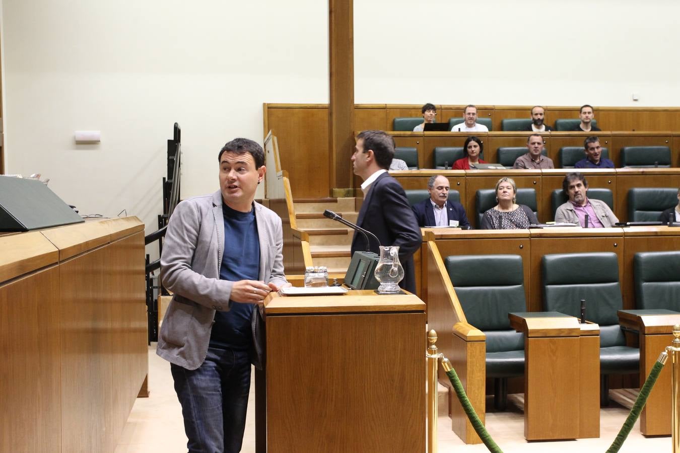 Último pleno de Hasier Arraiz en el Parlamento vasco