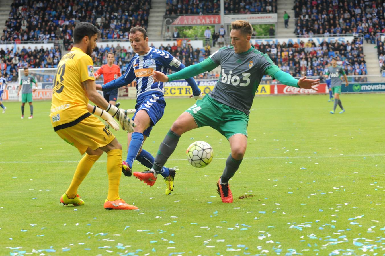 Las mejores imágenes del Alavés-Ponferradina