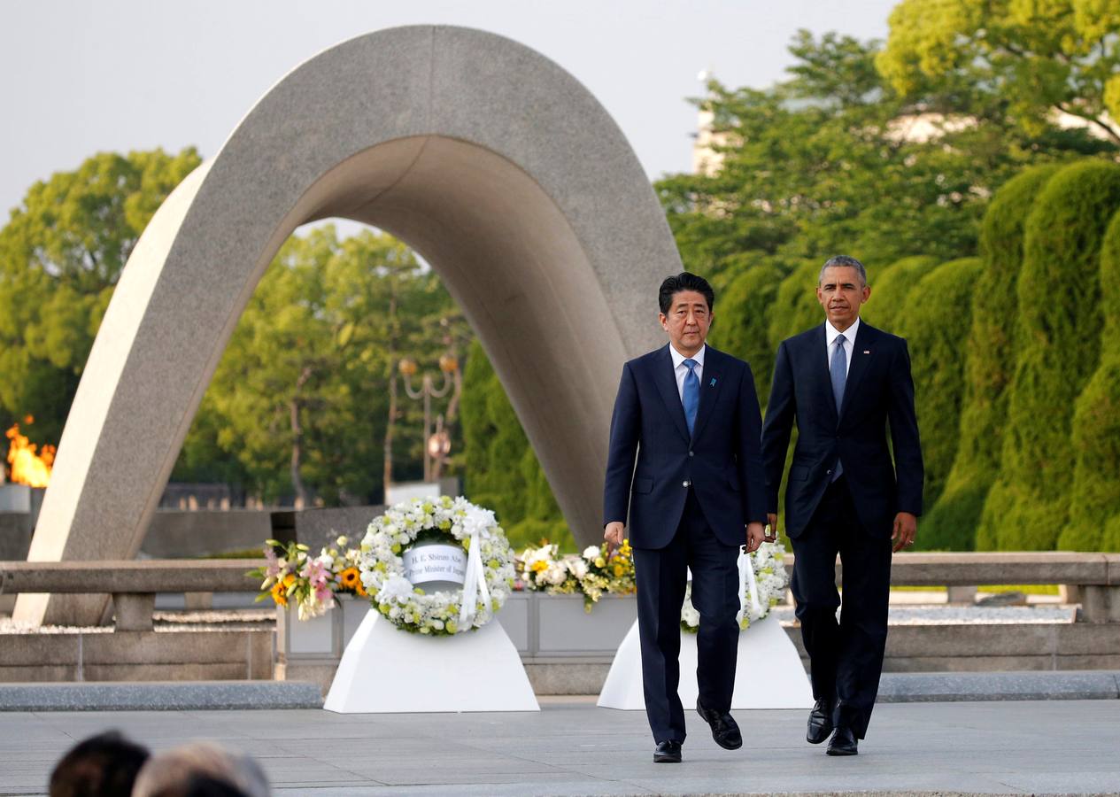 Obama llega a Hiroshima para una histórica visita