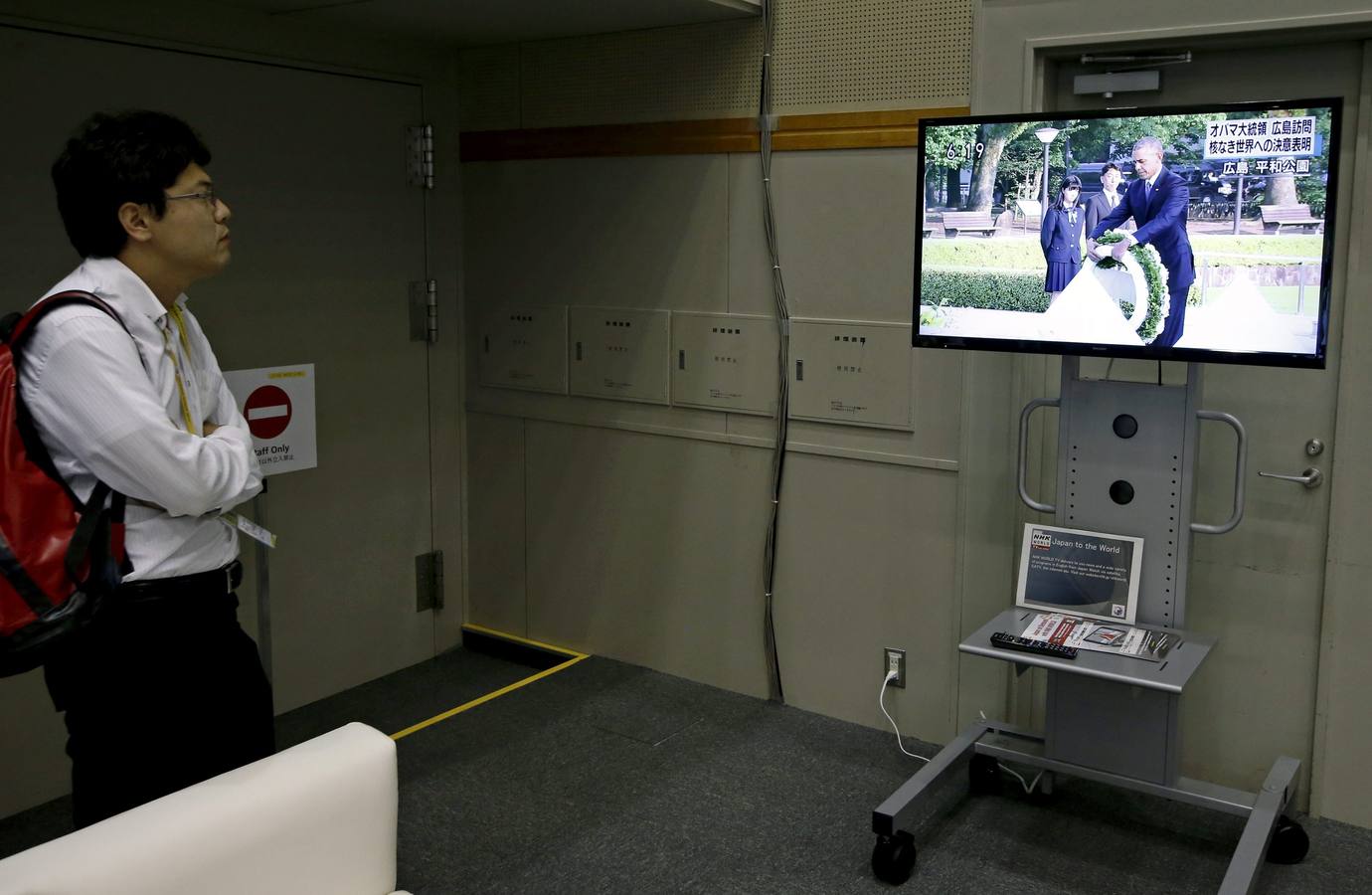 Obama llega a Hiroshima para una histórica visita