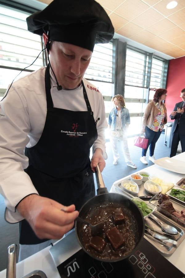 Show cooking en el mercado de La Ribera