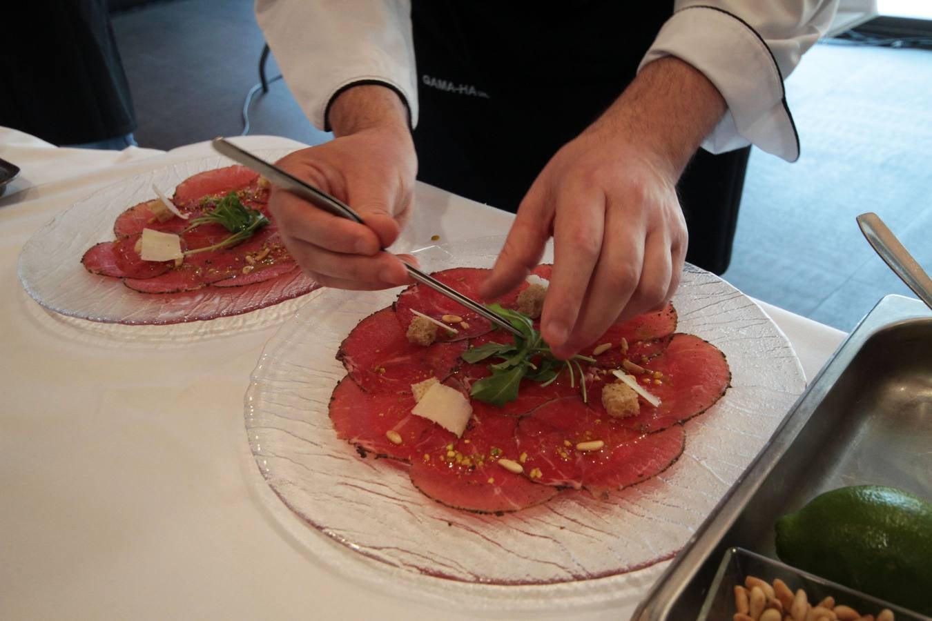 Show cooking en el mercado de La Ribera